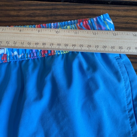 Cabana by Crown & Ivy Youth Large Swim Shorts Blue Drawstring - Picture 7 of 8